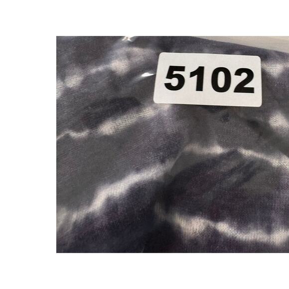 Athleta Small Gray Black Stripe Tie Dye Sleeveless Top Modal Polyester - Picture 7 of 7